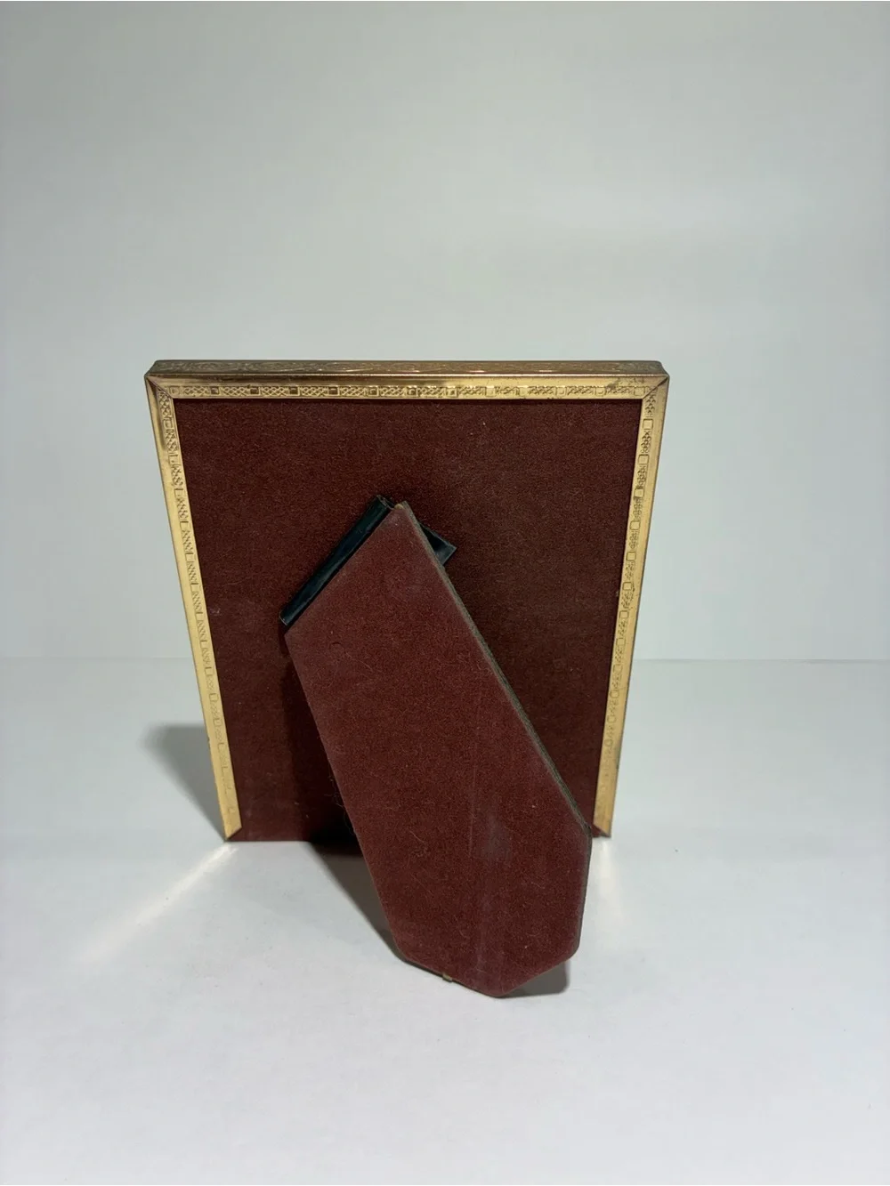 Vintage Biltmore 6-in-1 Snapshot Frame Gold Tone Beaded Edge Multi Photo